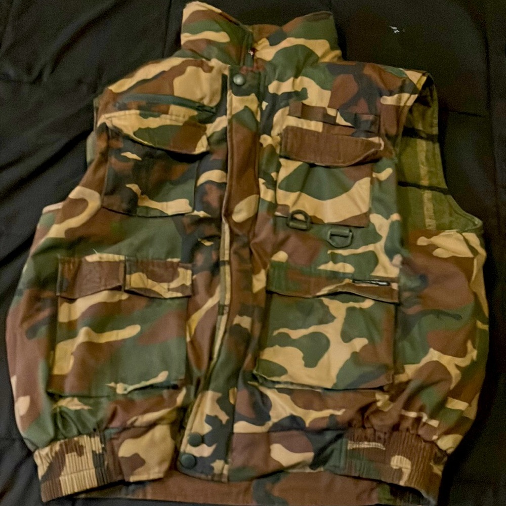 Turn on flash vest, jacket, jacket for Men
